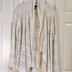 I N C knit cardigan